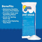 In The Swim Chlorine and Shock Bundle for Sanitizing Swimming Pools – Includes 25 Pound Bucket of 3 Inch Stabilized Chlorine - PoolGearX