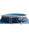 INTEX Inflatable Above-Ground Swimming Pool, Easy Set 15ft x 48in w/ Filter Pump & Ladder - PoolGearX