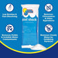 In The Swim Chlorine and Shock Bundle for Sanitizing Swimming Pools – Includes 25 Pound Bucket of 3 Inch Stabilized Chlorine - PoolGearX
