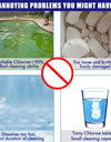 Stabilised 3 Inch Chlorine Tablets for Pool Disinfection - Individually Wrapped, Slow Dissolving - 90% Usable Chlorine - 40 lb D - PoolGearX