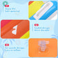 4 Pcs Pool Floats for Kids Inflatable Swimming Rings Fruit Pool Float Beach Ball Summer Beach Water Float Party Toys for Kids
