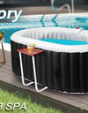 Inflatable Portable Oval Hot Tub Spa 2 Person Hot Tub with 90 Bubble Jets, Cover, Filter Cartridges, Pump - PoolGearX