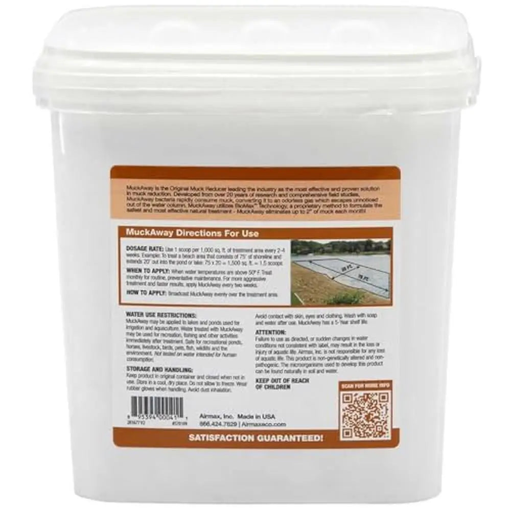 Effective Pond Muck Reducer Odorless Solution Tablets Cleaner - PoolGearX