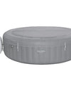 SaluSpa Grenada AirJet 6 to 8 Person Inflatable Hot Tub Round Portable Outdoor Spa with 190 Soothing AirJets and Cover, - PoolGearX