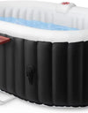 Inflatable Portable Oval Hot Tub Spa 2 Person Hot Tub with 90 Bubble Jets, Cover, Filter Cartridges, Pump - PoolGearX