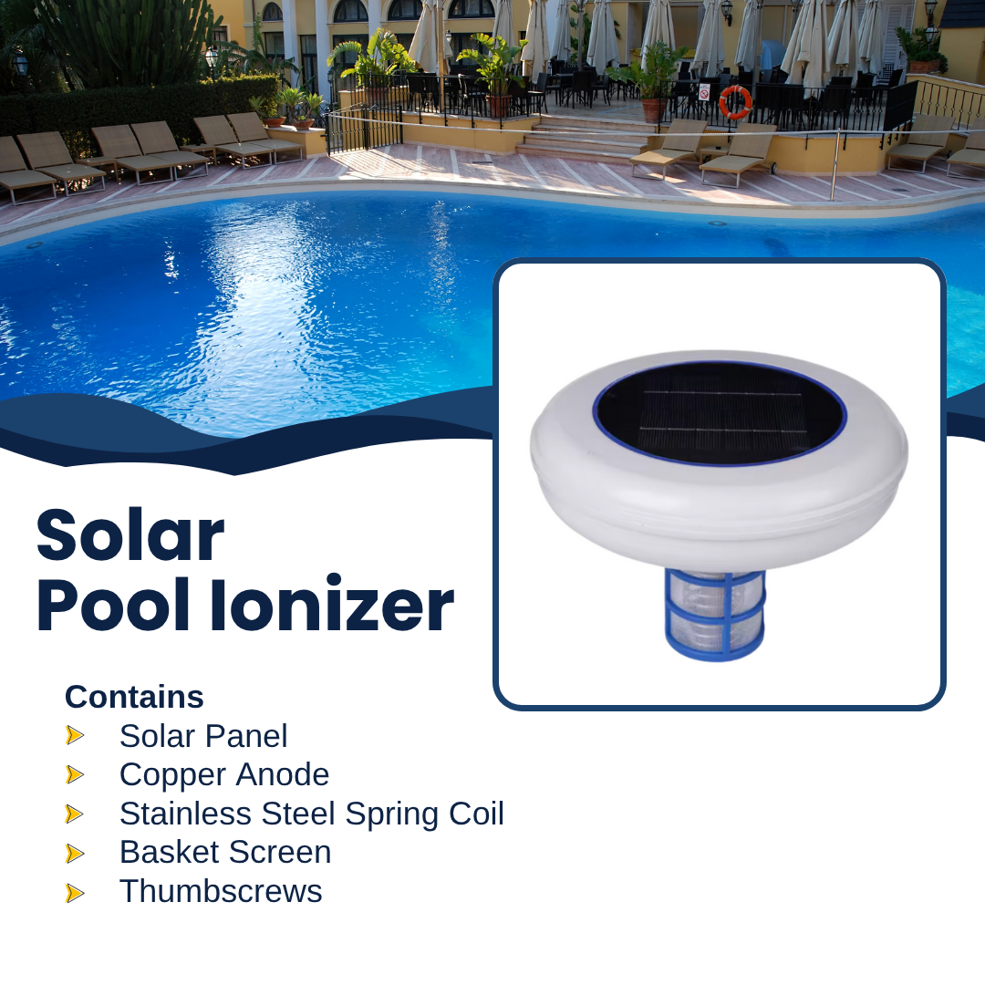 Chlorine-Free Pool Cleaning with Solar Copper Ionizer Safe, Effective, and Eco-Friendly